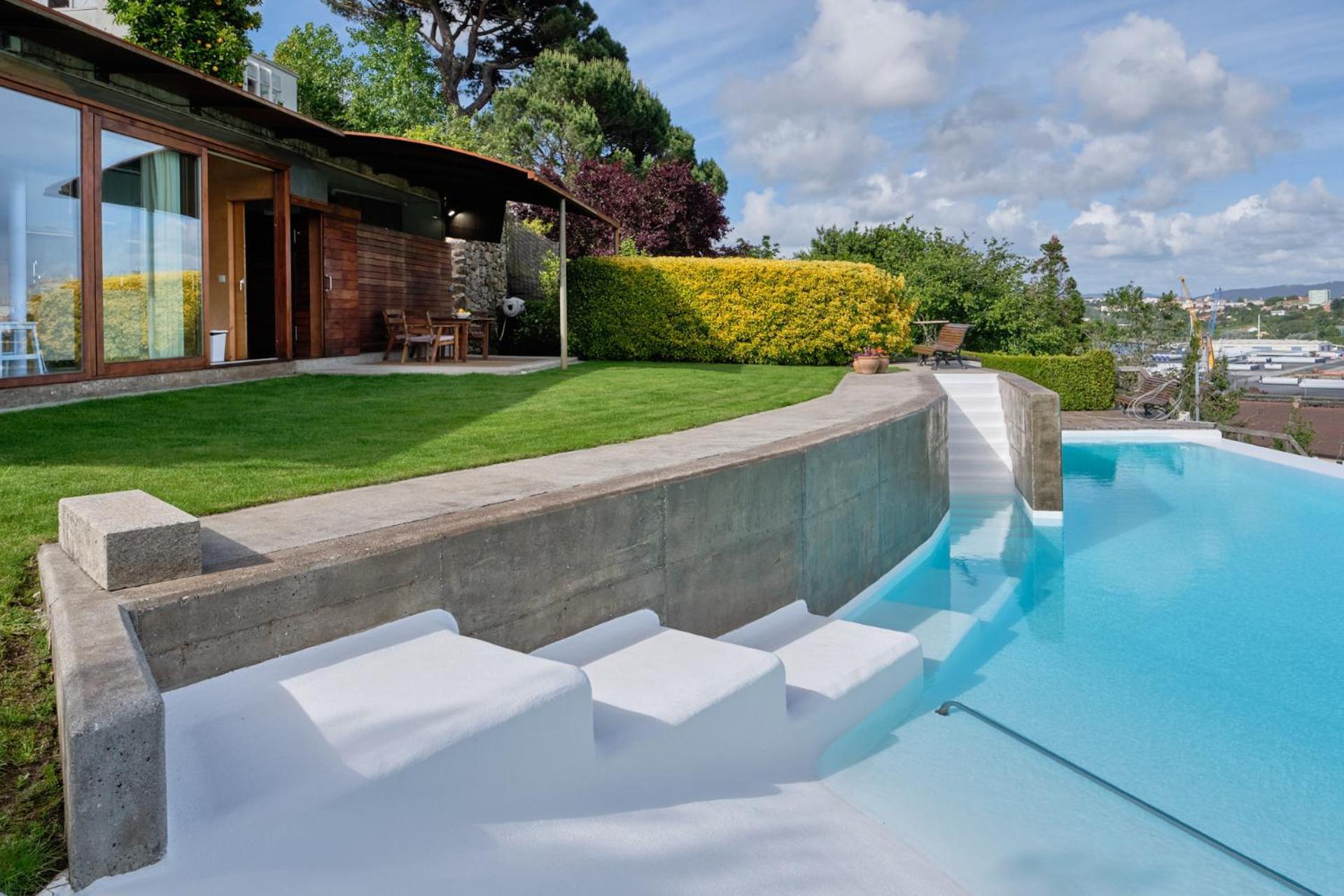 Apartamento Con Piscina Y Excelentes Vistas Φερόλ Εξωτερικό φωτογραφία